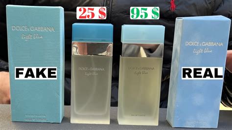 real vs fake dolce and gabbana light blue|dolce and gabbana d&g.